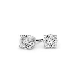 1.3 carat diamond stud earrings